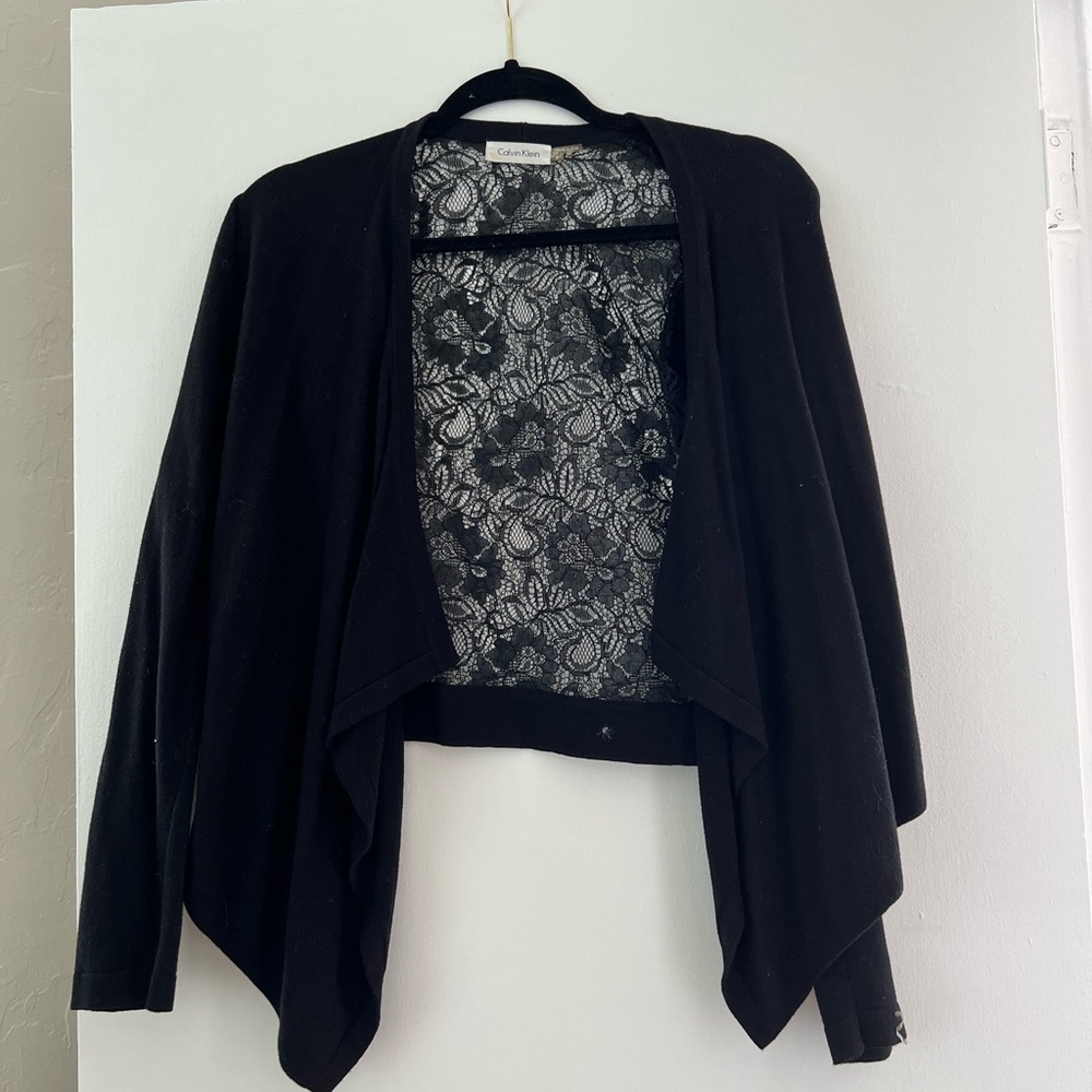 Clavin Klein lace sweater